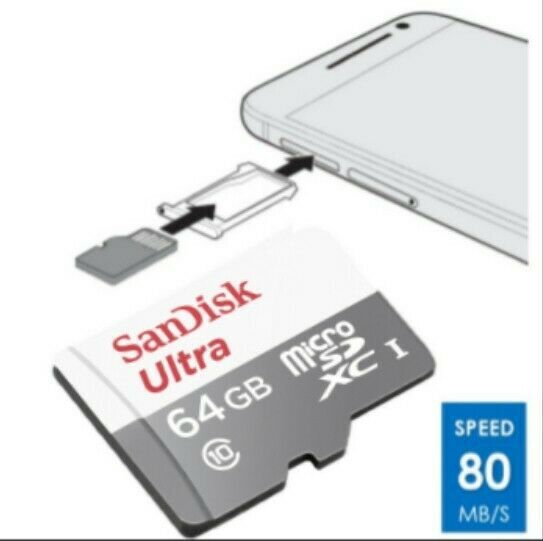SanDisk Ultra microSD 64GB Class 10 - 6