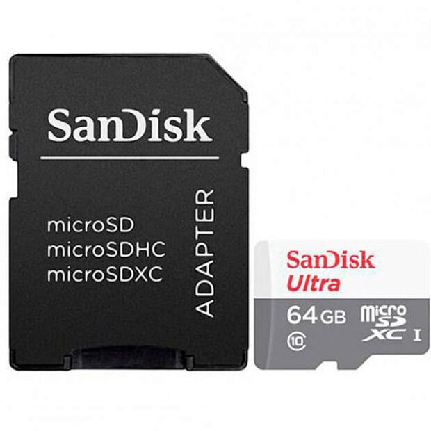 SanDisk Ultra microSD 64GB Class 10 - 5