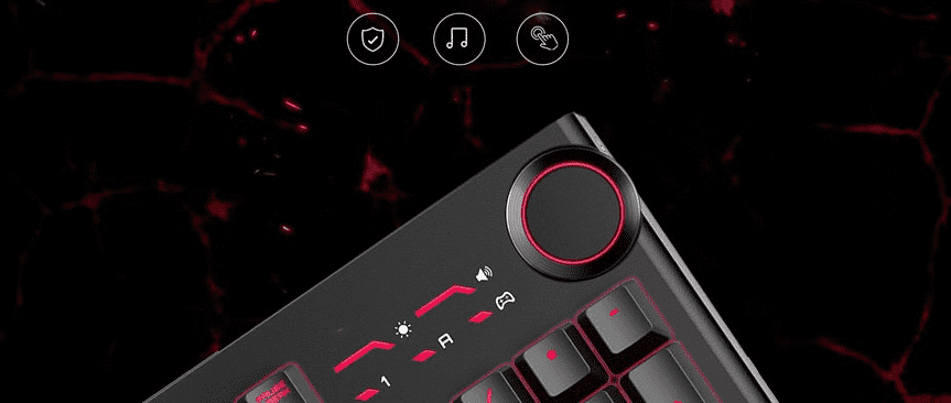 Клавиша регулировки звука на игровой клавиатуре Xiaomi Blasoul Y520