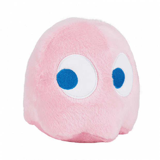 Мягкая игрушка Friendship Tour Bandai Genuine Pac-Man Doll Toy Ghost 30 cm. (Pink/Розовый) 